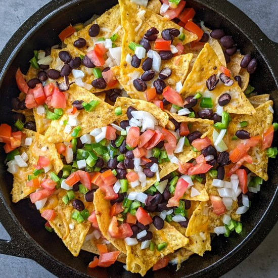 Cast Iron Skillet Nachos