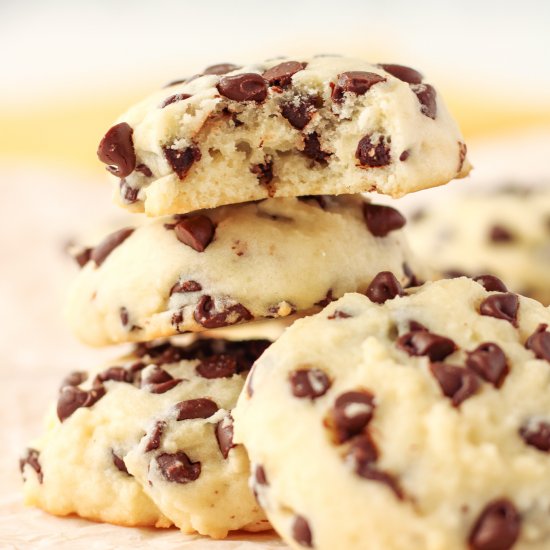 Cream Cheese Chocolate Chip Cookies