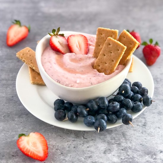 Honey Strawberry Mascarpone Dip