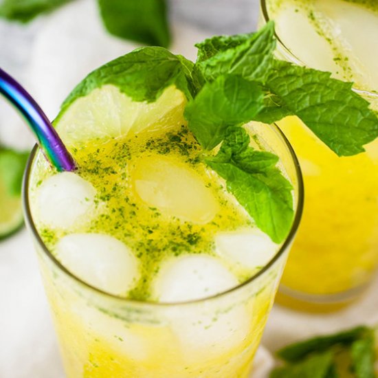 Mango Mojito Mocktail