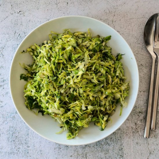 spring cabbage salad