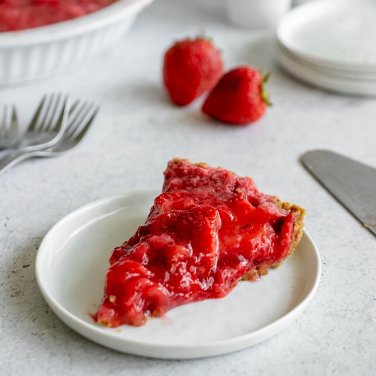 Keto Gluten Free Strawberry Pie