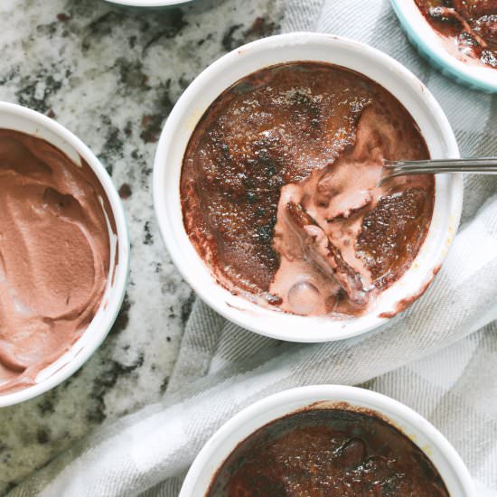 Silk Chocolate Mousse Brûlée