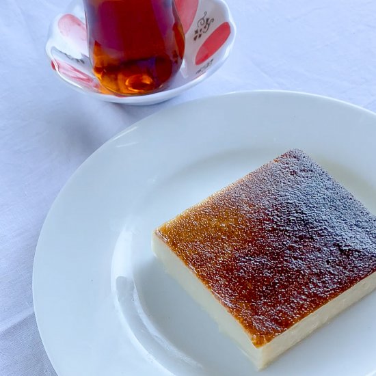 Turkish Burned Pudding