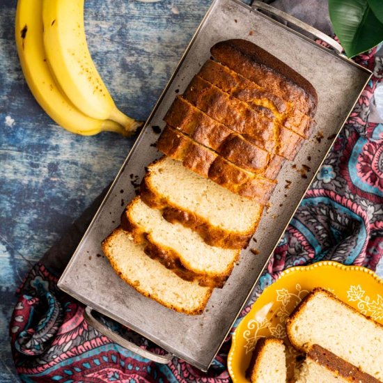 4-Ingredient Banana Bread