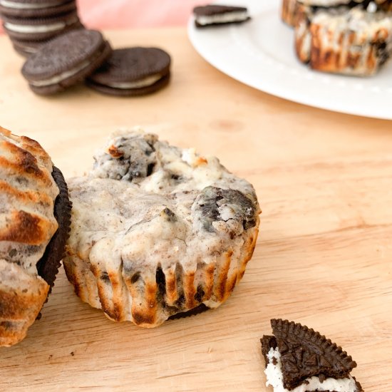 Small Batch Light Oreo Cheesecakes