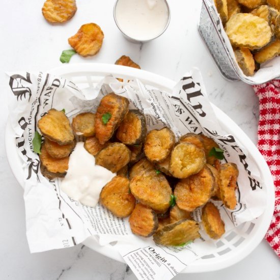 Best Crispy Fried Pickles