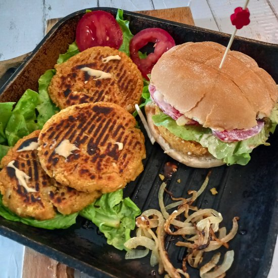 Vegan Lentil Burgers