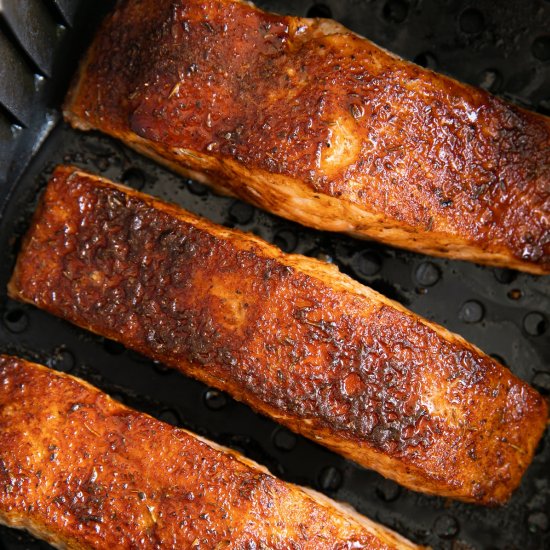 Air Fryer Salmon