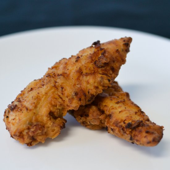 Spicy Buttermilk Chicken Fingers