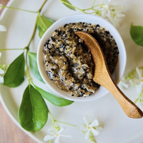 Oatmeal Honey Scrub with Sabja Seed