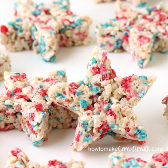 Rice Krispie Treat Stars