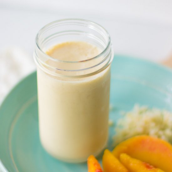 Peach smoothie