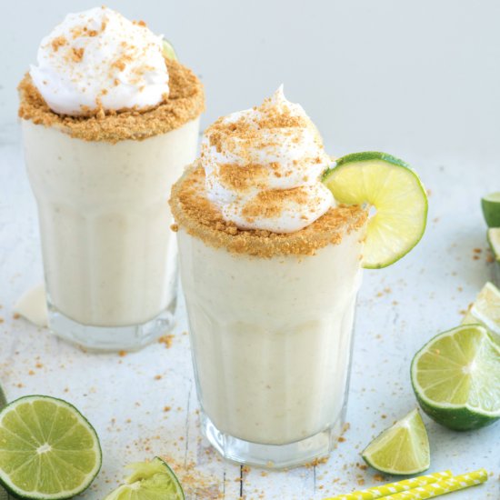 Key Lime Pie Milkshakes