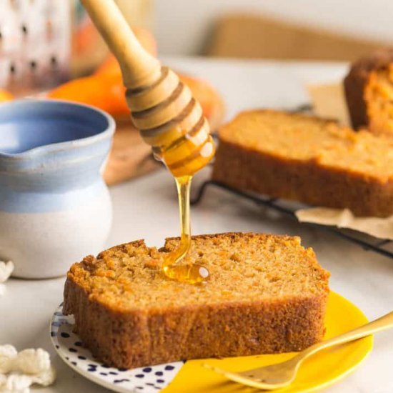 Gluten Free Carrot Cake Loaf