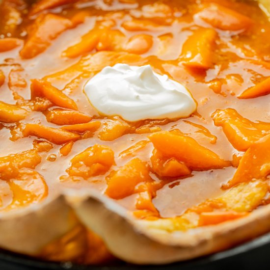 Apricot Oven Pancake