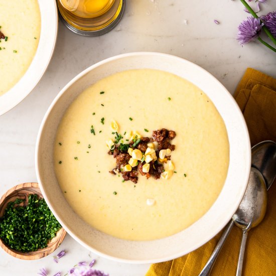 sweet corn soup