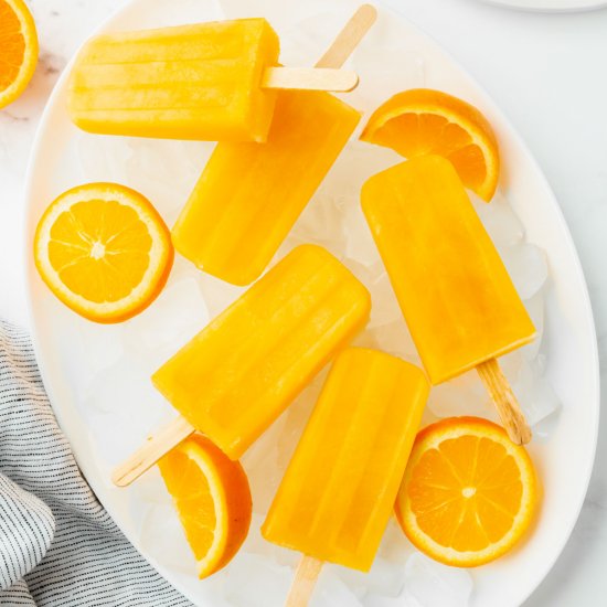 Orange Popsicles