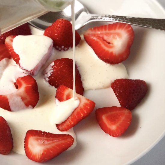 Strawberries and Cream