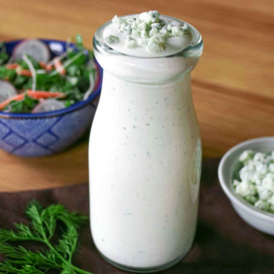 Creamiest Blue Cheese Dressing