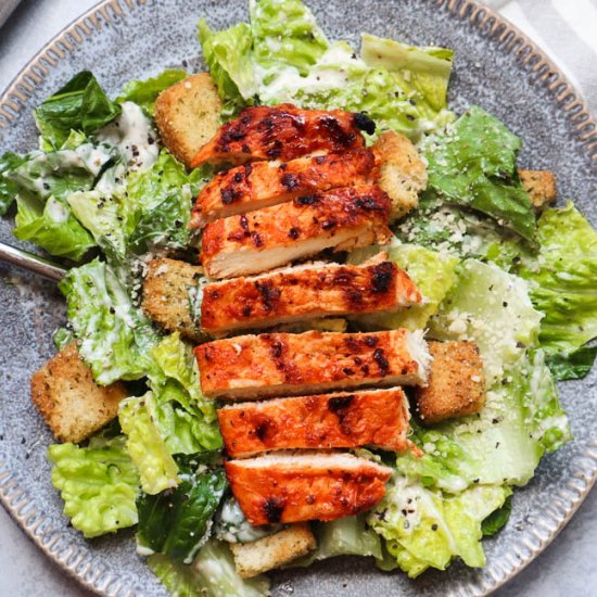 Buffalo Chicken Caesar Salad