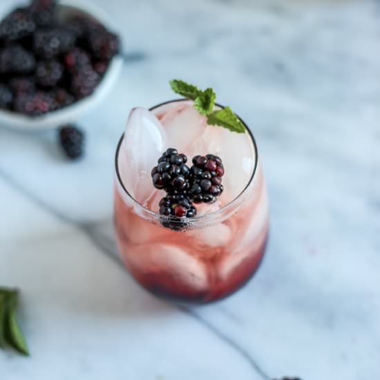 Blackberry Elderflower Pimms’ Cup