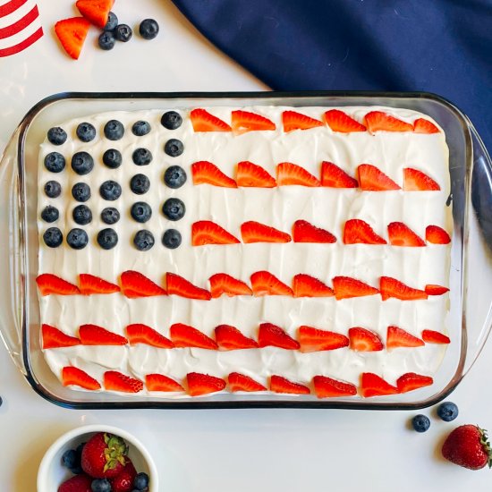 Strawberry Jello Cake