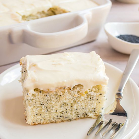 Lemon Poppy Seed Cake