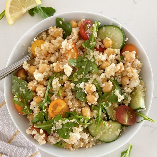 Quinoa Arugula Salad