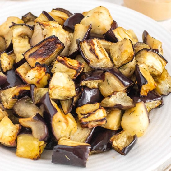 Air Fryer Eggplant 3 Ways