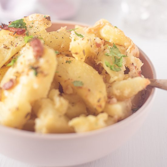 Garlic Parmesan Roasted Potatoes