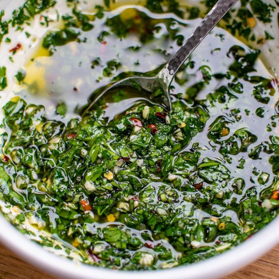 Chimichurri Sauce (no cilantro)