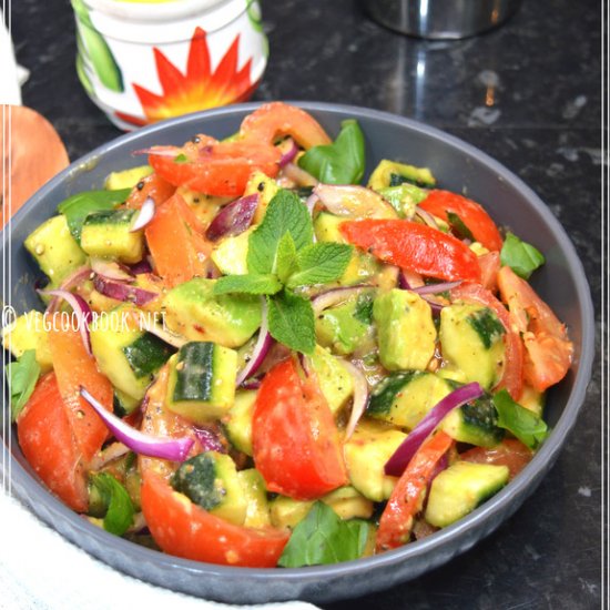 Avocado and Tomato Salad