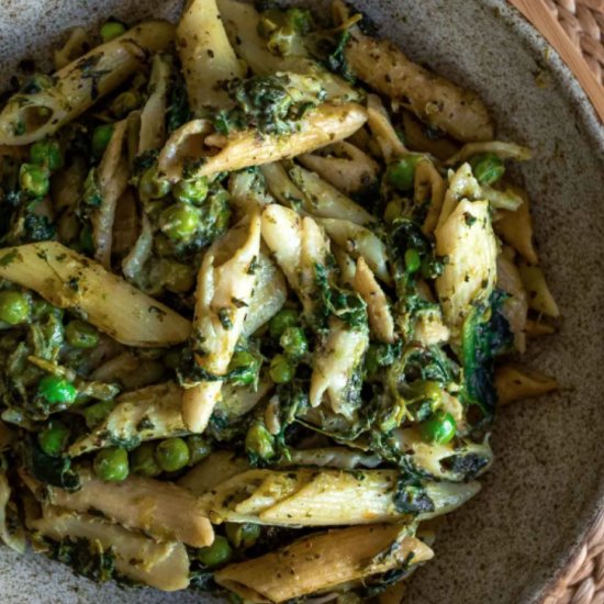 Creamy Herb and Lemon Penne