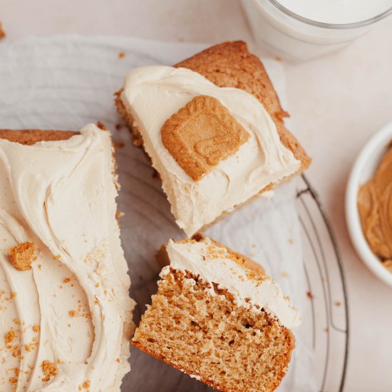 Lotus Biscoff Cake