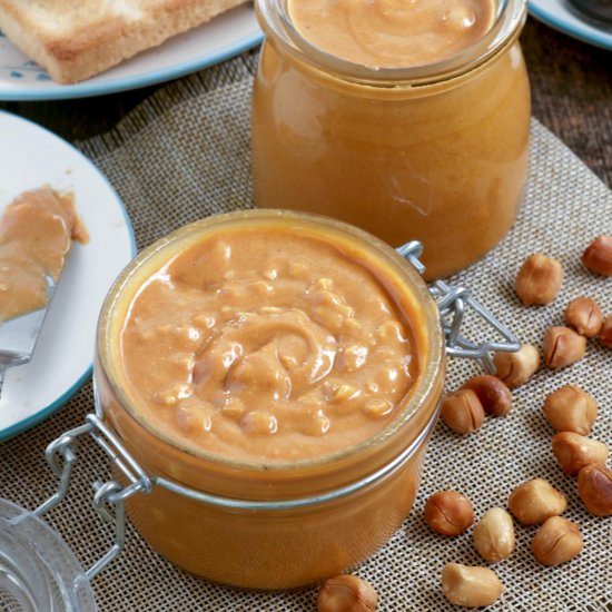 HOMEMADE PEANUT BUTTER