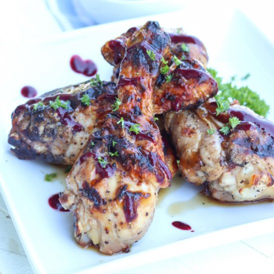 Juicy Grilled Chicken Drumsticks