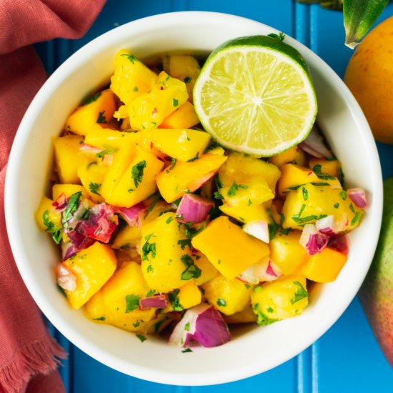 Pineapple Mango Salsa