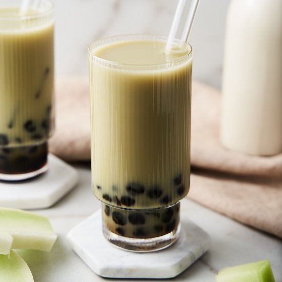 Honeydew Bubble Tea