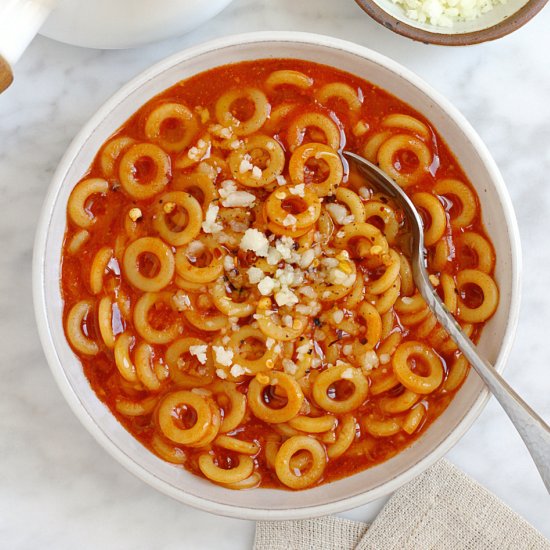 Homemade SpaghettiOs