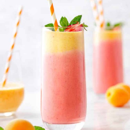 Apricot Strawberry Smoothie