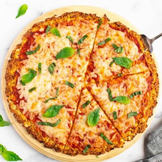 Gluten-Free Cauliflower Crust Pizza