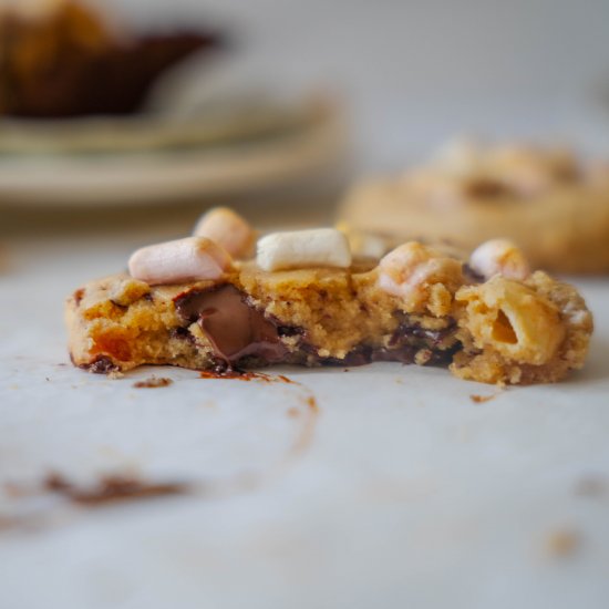 Vegan S’mores Cookies