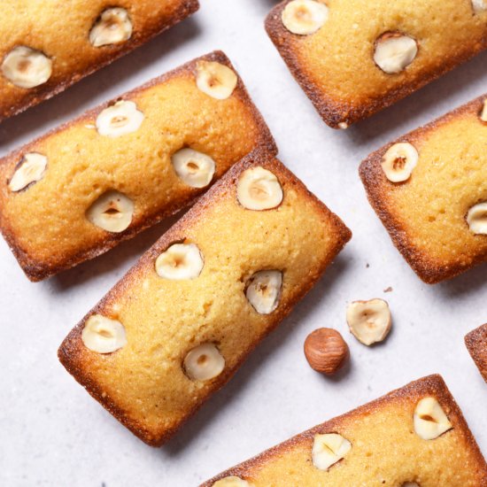 Hazelnut Financiers