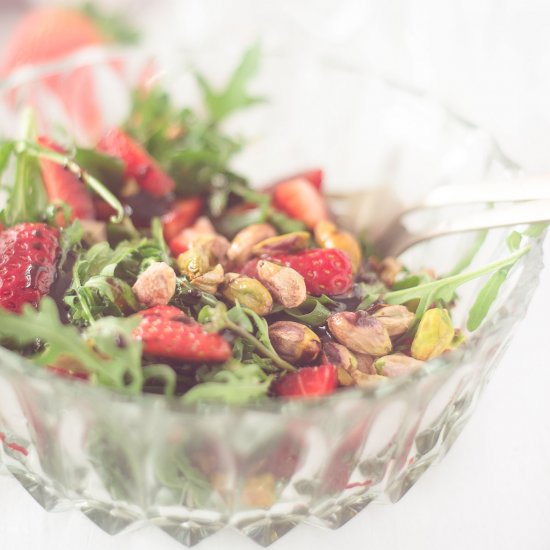 Strawberry Pistachio salad