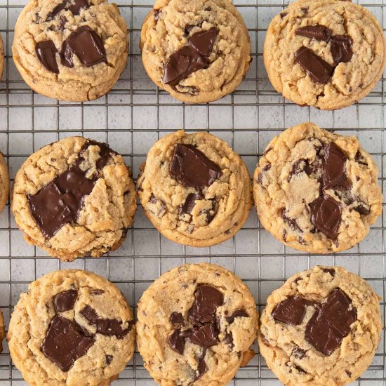 Peanut Butter Chocolate Chip Cookie