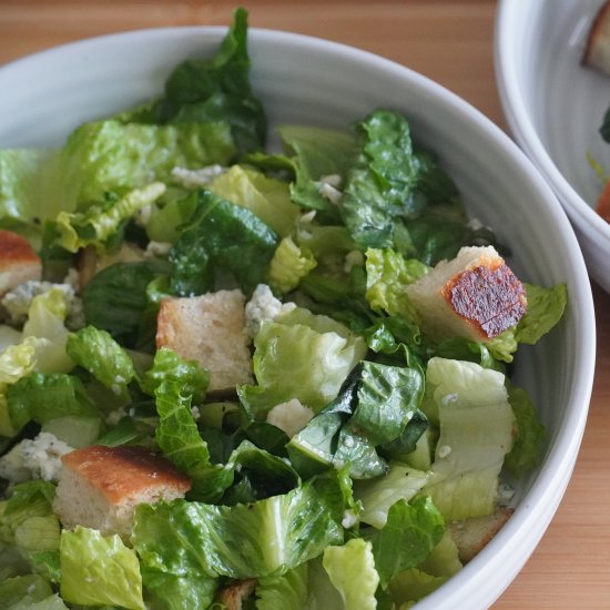 Jacques Pepin’s Blue Cheese Salad