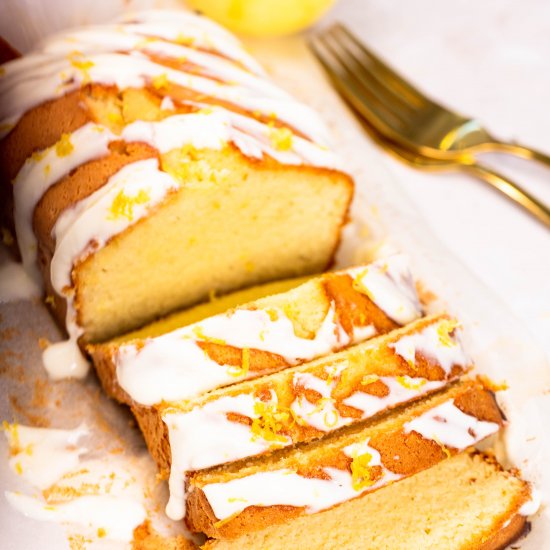 KETO LEMON POUND CAKE