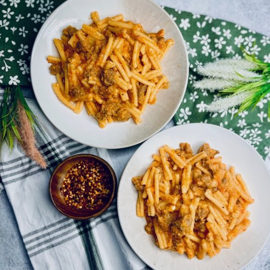 Roasted Red Pepper Pasta