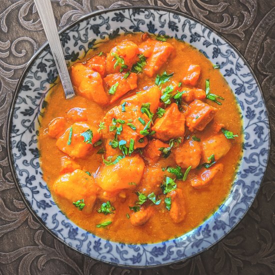 Indian Chicken Potato Curry